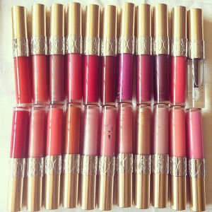 Thank you, YSL for the full collection!!!  Gloss Volupte